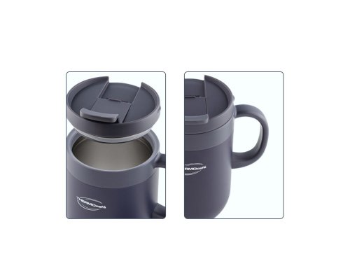 Термокружка Thermos THERMOcafe из нержавеющей стали TCCM-460SY (OGY) 0,46л