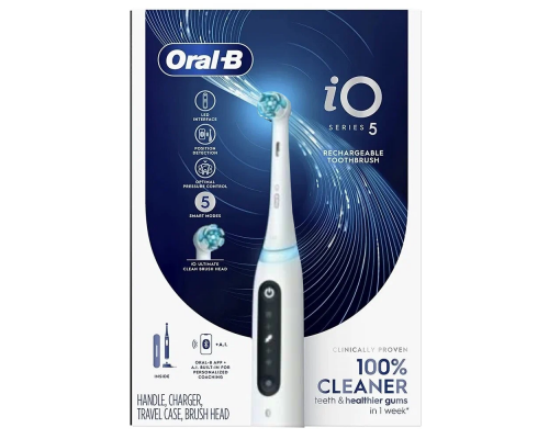 Electric toothbrush Oral-B iO 5 White Alabaste