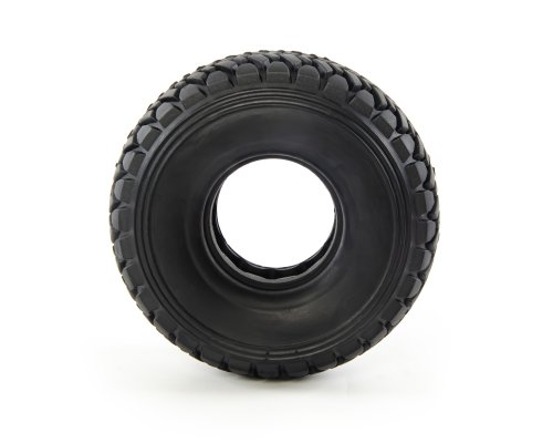 Игрушка для собак резиновая SkyRus «Колесо», 11.5х11.5х4.4 см, чёрная (088069/black)