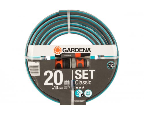 Hose Gardena Classic 1/2 x 20 m with fittings 18004-20