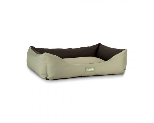 Лежак для животных Scruffs Expedition с бортиками водоотталкивающий, хаки, 75х60 см RA-325709