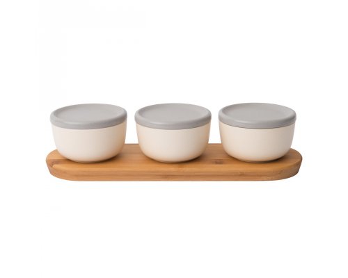 Bowl set Berghoff Leo 10*10*5 cm on the stand 3950062
