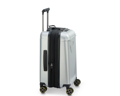 Чемодан Delsey Peugeot Zip 4-х колесный, 35x55x20 см, серый (00100780111)