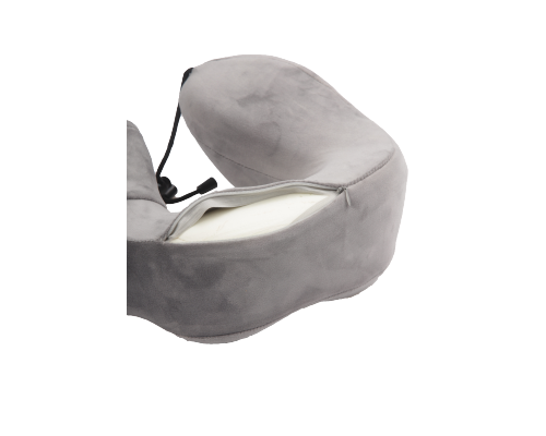 Travel pillow Routemark Memo Bluewinder Gray