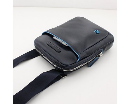 Men"s bag Piquadro Blue Square, genuine leather, blue (322309)
