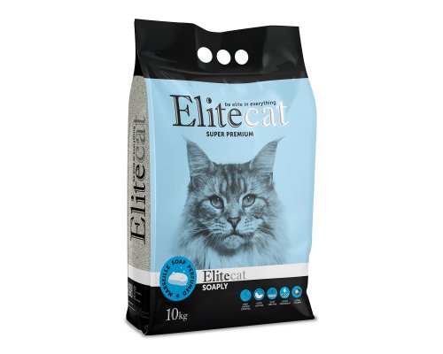 Наполнитель комкующийся EliteCat Soaply 11.4 л/10 кг