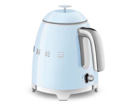 Чайник мини электрический Smeg KLF05PBEU голубой