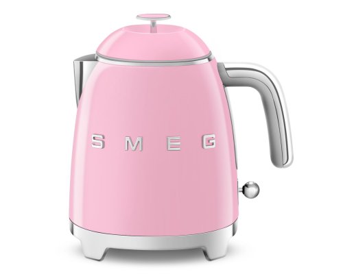 Чайник мини электрический Smeg KLF05PKEU розовый