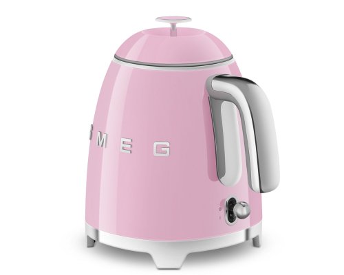 Чайник мини электрический Smeg KLF05PKEU розовый