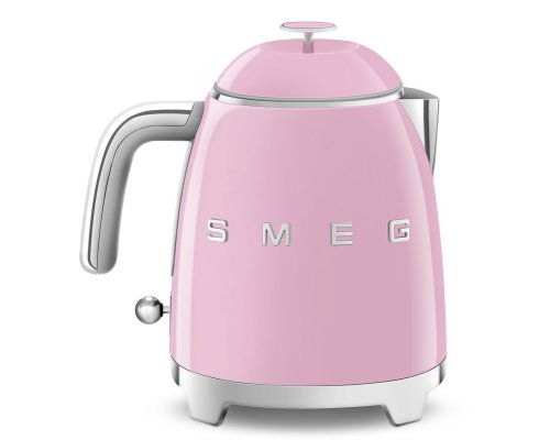 Чайник мини электрический Smeg KLF05PKEU розовый