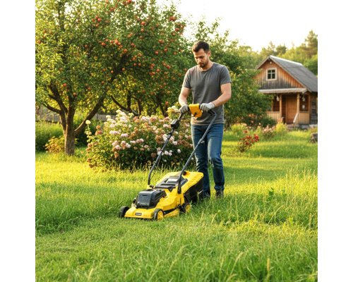 Сordless lawn mower Kolner KLM 18BL-330-1