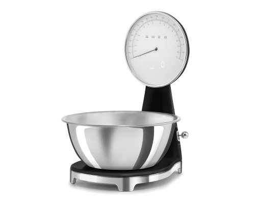 Весы кухонные Smeg KSF01BLWW чёрный