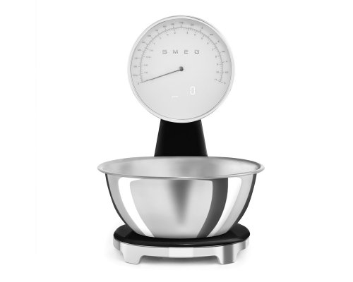 Весы кухонные Smeg KSF01BLWW чёрный