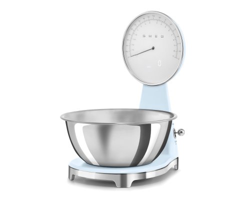 Весы кухонные Smeg KSF01PBWW пастельный голубой