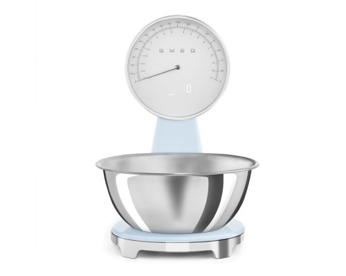 Весы кухонные Smeg KSF01PBWW пастельный голубой