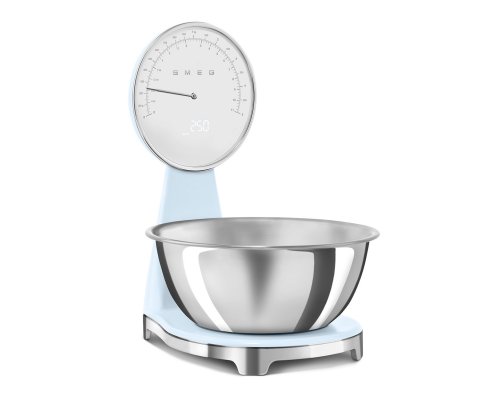 Весы кухонные Smeg KSF01PBWW пастельный голубой