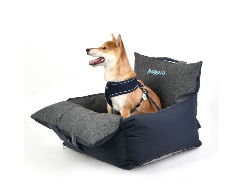 Car seat for dogs Puppia Car Seat dark blue, 48х46х43 cm, M RA-325563