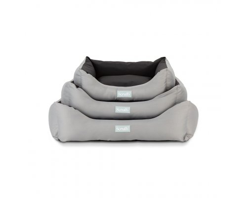 Лежак для животных с бортиками водоотталкивающий Scruffs Expedition серый 90х70 см RA-325714