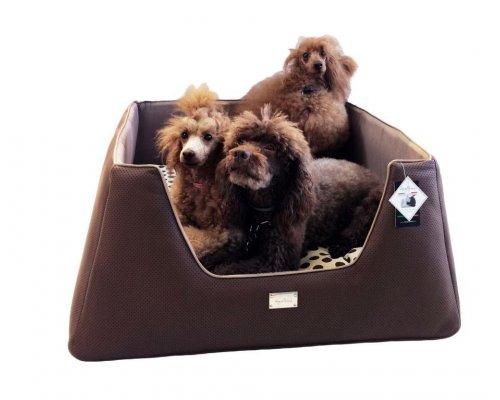 Pet bed AntePrima Ghibli, chocolate, 62х62х32 cm RA-325163