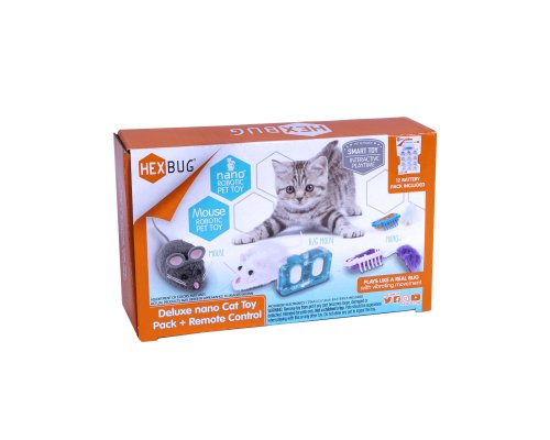 Set of interactive toys for cats Hexbug 4 pcs + batteries