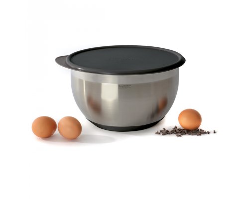 Миска с крышкой Berghoff Eclipse прорезиненное дно 4,5 л 24 см 3700064