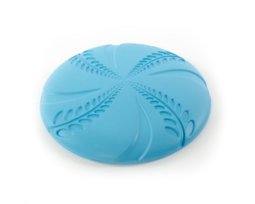 Игрушка для собак SkyRus «‎Фрисби» резиновая, голубая, 20х20х1.9см (145068/blue)