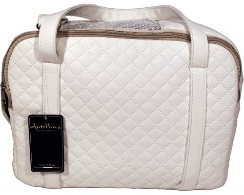 Pet carrier bag AntePrima Carol, white, 45x30x27 cm RA-325197