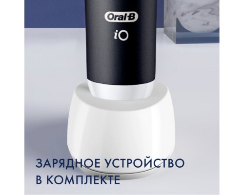 Electric toothbrush Oral-B iO 6 Black Lava + additional attachments Oral-B 4 pcs