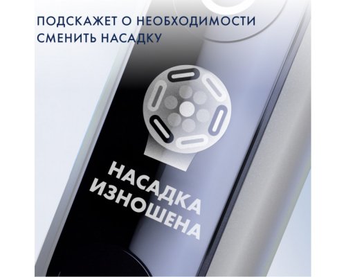 Щетка зубная электрическая Oral-B iO 6 Grey Opal + дополнительные насадки Oral-B 4 шт