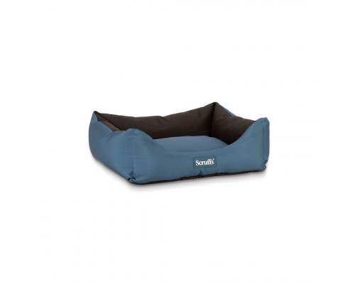 Лежак для животных с бортиками водоотталкивающий Scruffs Expedition синий 75х60 см RA-325708