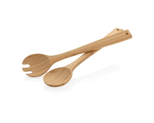 Salad set Ukiyo, bamboo, 2 pieces