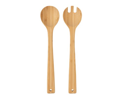 Salad set Ukiyo, bamboo, 2 pieces