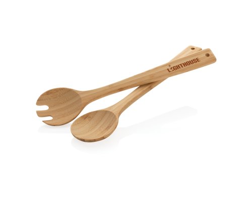Salad set Ukiyo, bamboo, 2 pieces