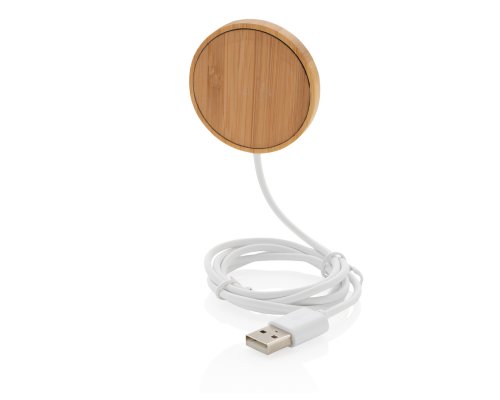 Устройство магнитное для беспроводной зарядки XD Xclusive Bamboo, 10 Вт (P302.639)