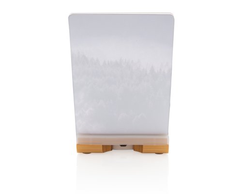 Док-станция для беспроводной зарядки с фоторамкой XD Xclusive Bamboo, 5 Вт (P308.139)