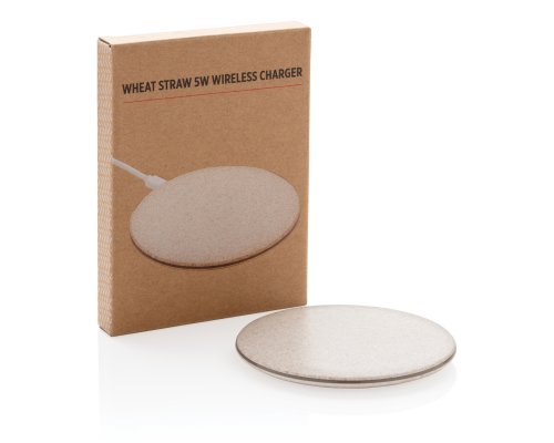 Док-станция для беспроводной зарядки XD Xclusive Wheat Straw, 5 Вт (P308.729)