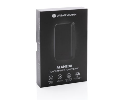 External battery Urban Vitamin Alameda with fast charging PD, 18W, 10000mAh