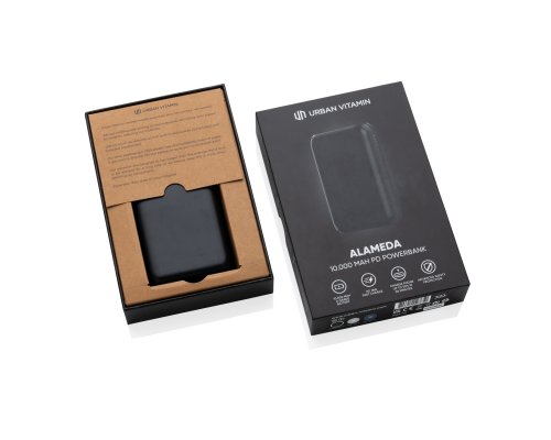 External battery Urban Vitamin Alameda with fast charging PD, 18W, 10000mAh