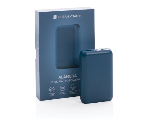 External battery Urban Vitamin Alameda with fast charging PD, 18W, 10000mAh