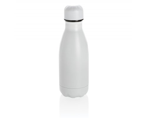 Бутылка вакуумная XD Collection из нержавеющей стали, 260 мл, белый (P436.963)