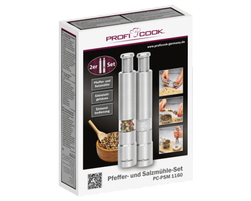 Spice grinder Profi Cook (2 items) PC-PSM 1160