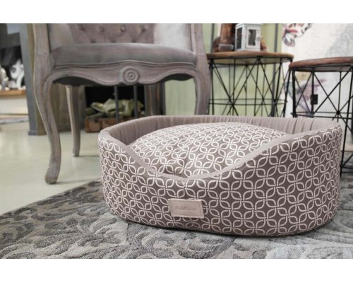 Pet bed AntePrima Nathalie, beige, 78x57x24 cm RA-325138