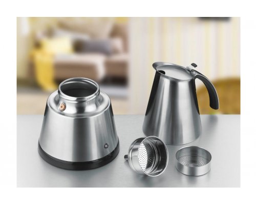 Кофеварка гейзерная эспрессо Rommelsbacher EKO 366/E Delux