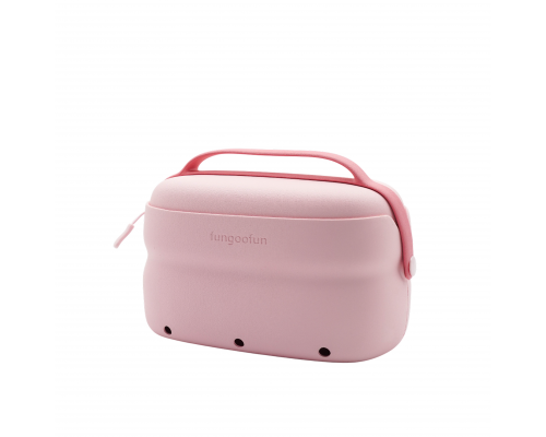 Косметичка двойная Fangoofun, розовая (F531)