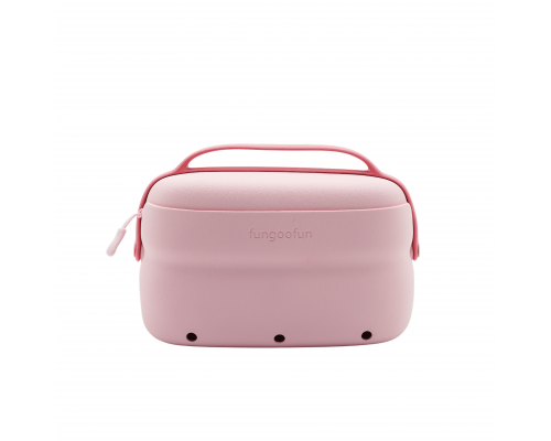 Косметичка двойная Fangoofun, розовая (F531)
