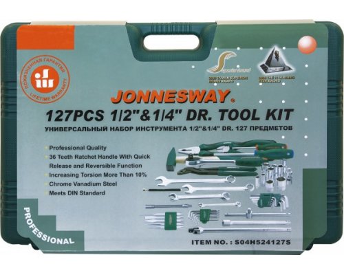 Tool kit Jonnesway S04H524127S