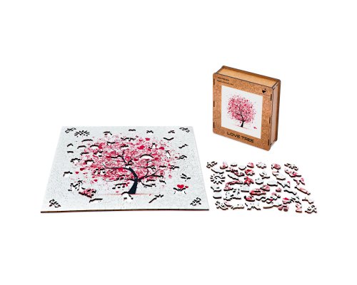 Пазл деревянный Active Puzzles Дерево любви