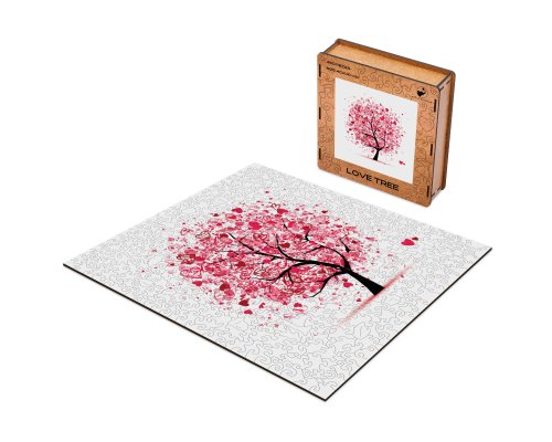 Пазл деревянный Active Puzzles Дерево любви