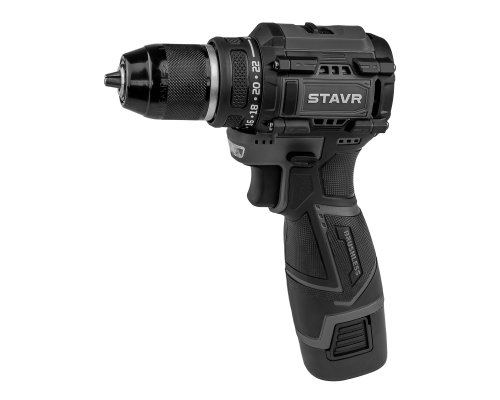 Дрель-шуруповерт аккумуляторная Stavr SDD 12BL-2K