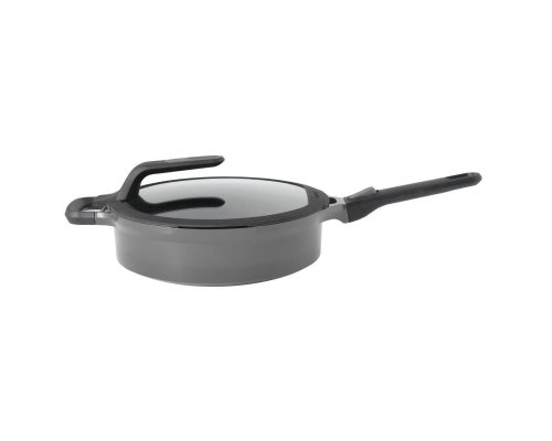 Saucepan with lid Berghoff Gem 28 cm 4,6 L grey 2307421